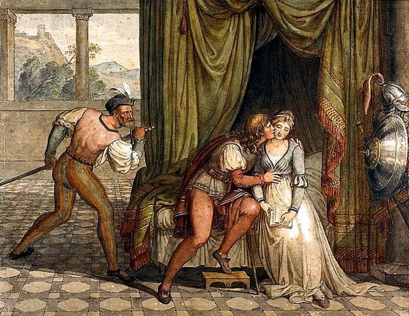 Paolo e Francesca sorpresi da Gianciotto